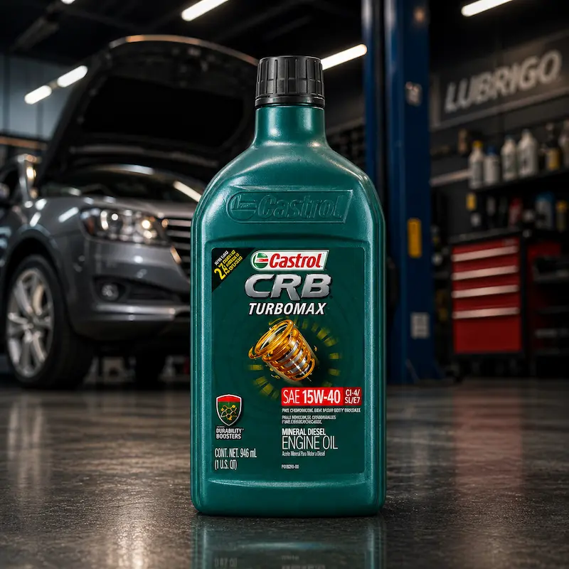 Aceite 15W40 Castrol CRB Turbomax Semi Sintético 2 Aceite 15W40 Castrol CRB Turbomax Semi Sintético - Imagen 2