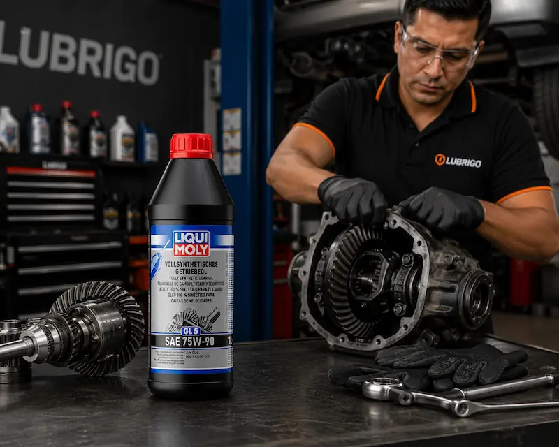 LIQUI MOLY - HYPOID-GETRIEBEOL TDL GL4/GL5 75W90 / Aceite de Caja y Diferencial - QT 1Lt. 2 LIQUI MOLY - HYPOID-GETRIEBEOL TDL GL4/GL5 75W90 / Aceite de Caja y Diferencial - QT 1Lt. - Imagen 2