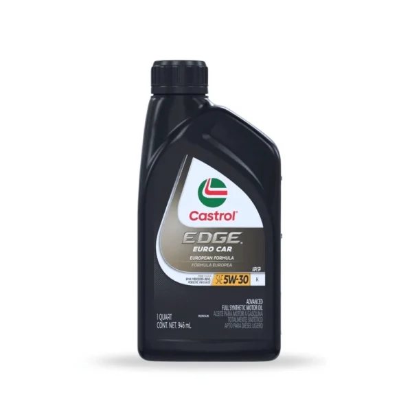 CASTROL EDGE 5W30 K EURO CAR - 100% FULL SINTÉTICO - QT 1LT