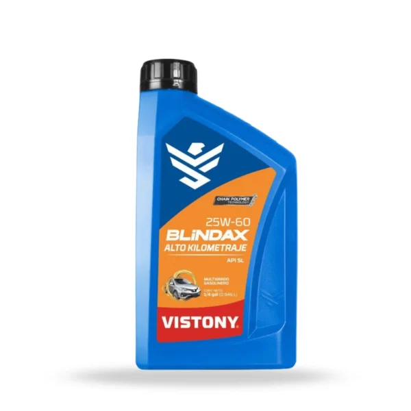 VISTONY - BLINDAX 25W60 ALTO KILOMETRAJE PARA GASOLINERO – QT 1Lt.
