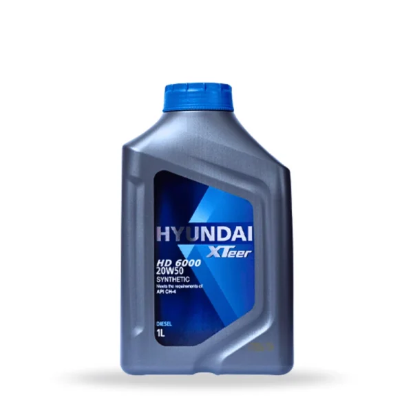 HYUNDAI - XTEER HD 6000 CH-4 - 20W50  HYUNDAI XTEER - QT 1Lt