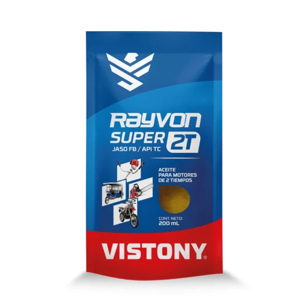 VISTONY - RAYVAN SUPER 2T AMBAR JASO FB / API TC DE 200ML - BOLSA