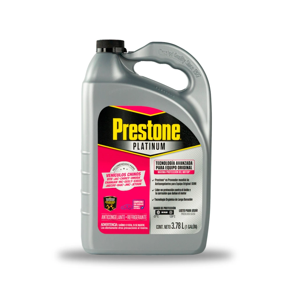 PRESTONE - REFRIGERANTE 50% PLATINIUM ROSADO