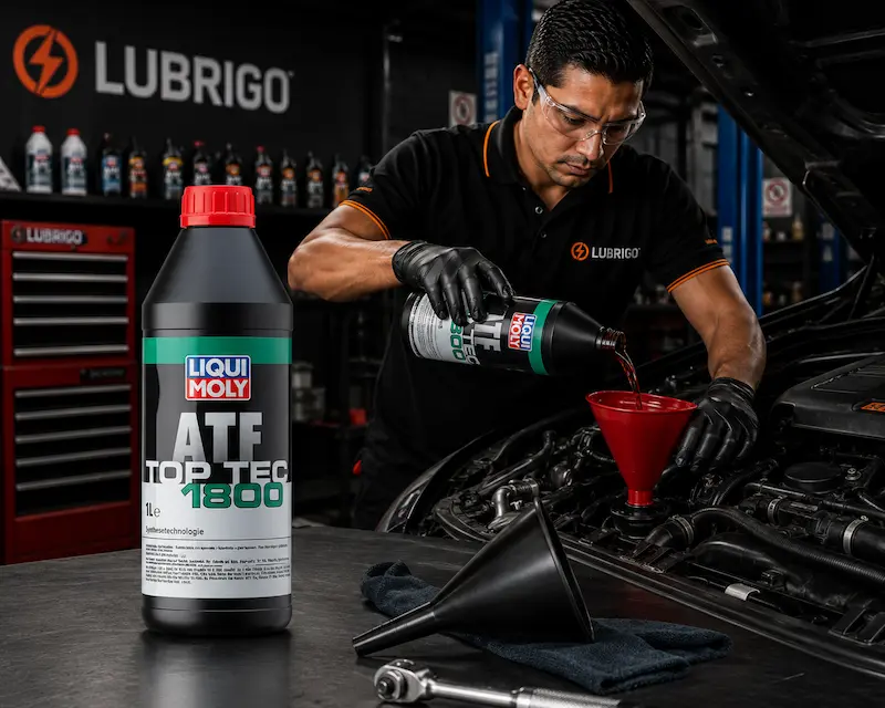 LIQUI MOLY - TOP TEC ATF 1800 / Aceite para Transmisión Automática - QT 1Lt. 2 LIQUI MOLY - TOP TEC ATF 1800 / Aceite para Transmisión Automática - QT 1Lt. - Imagen 2