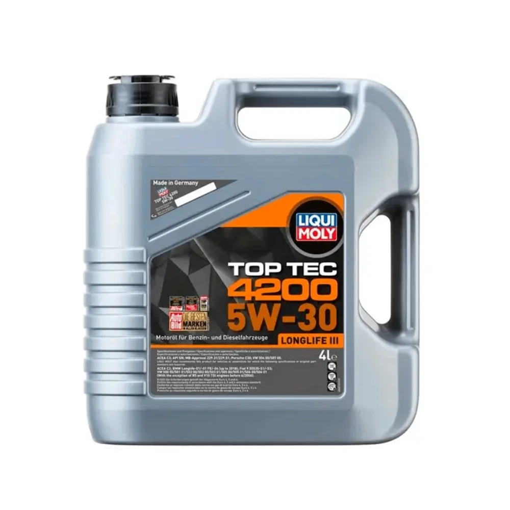 LIQUI MOLY - TOP TEC 4200 5W30 / Aceite de Motor - Galón 4Lt. 1 LIQUI MOLY - TOP TEC 4200 5W30 / Aceite de Motor - Galón 4Lt.