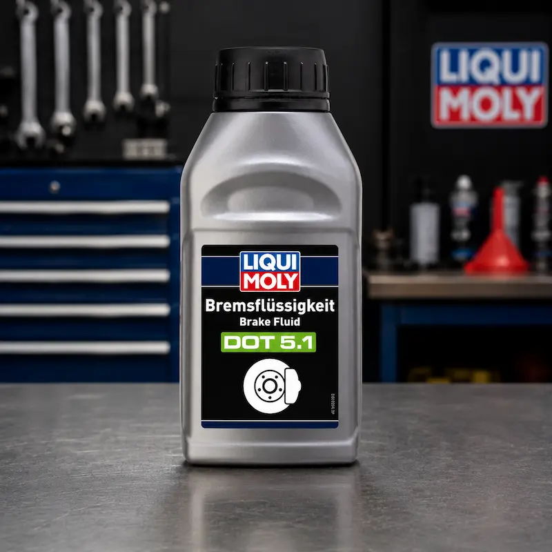 Liqui Moly Brake Fluid DOT 5.1 500ml – Líquido de Freno Original 2 Liqui Moly Brake Fluid DOT 5.1 500ml – Líquido de Freno Original - Imagen 2